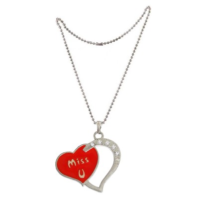 Valentines Special Miss U Pendant by Menjewell 